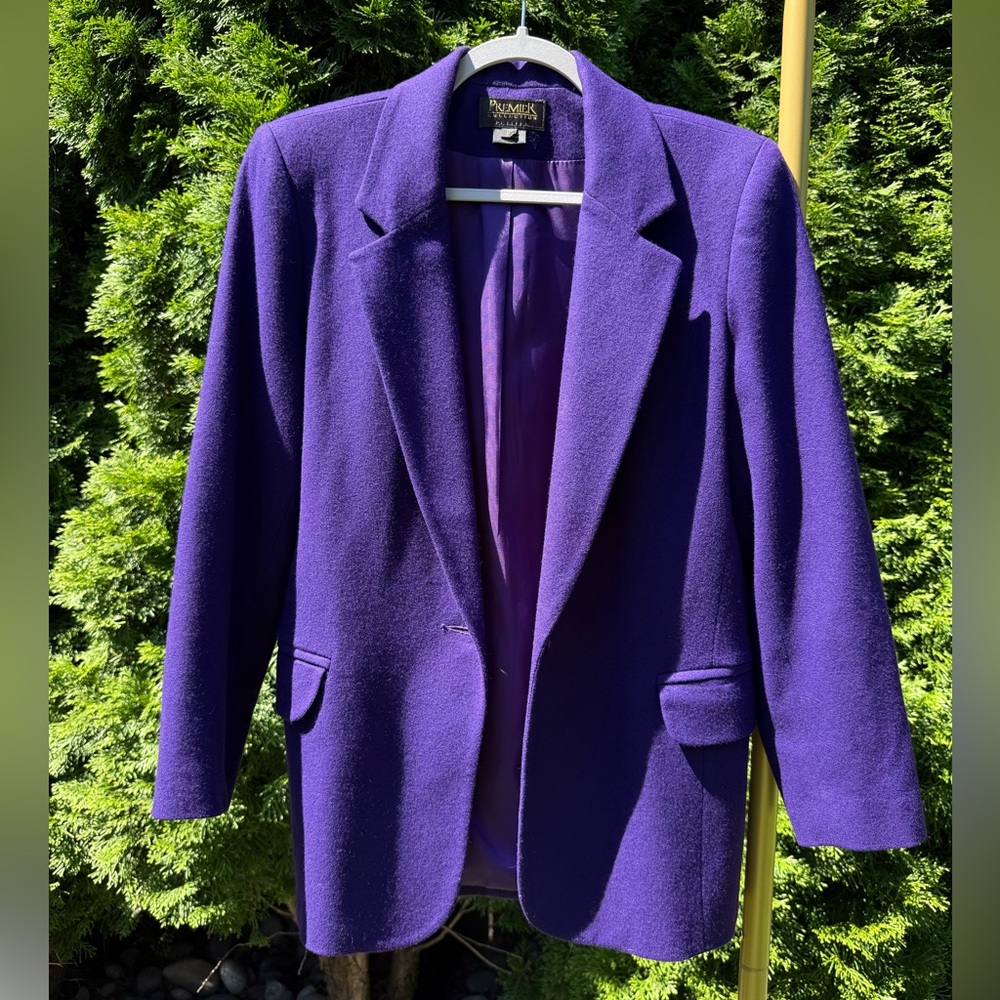 Premier Vibrant Purple Women's Blazer